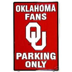  Oklahoma Sooners Reserved Parking Sign Patio, Lawn 