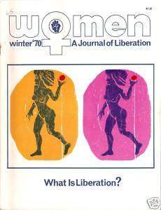 WOMEN A JOURNAL OF LIBERATION #2 1970  