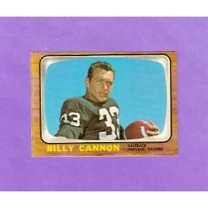  Billy Cannon 1966 Topps Football (Oakland Raiders 