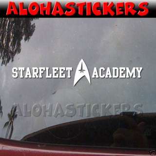 STAR TREK STARFLEET ACADEMY Vinyl Decal Car Sticker E46  