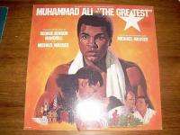 MUHAMMAD ALI THE GREATEST SOUNDTRACK LP boxing movie  