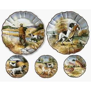  Intrada WAL8729 Dogs Running Left Wall Plate 9 Inch D 