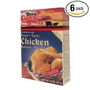 Hodgson Mill Chicken Bake & Fry Mix, 12 Ounce (Pack of 6)  