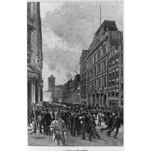   panic in the street,Wall Street,Morgan Bank,1890