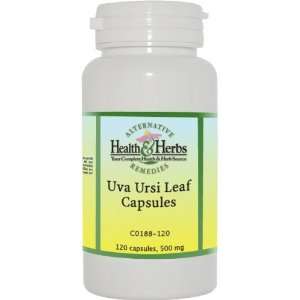  Alternative Health & Herbs Remedies Uva Ursi Leaf Capsules 
