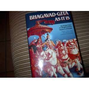 Bhagavad gita As It Is His Divine Grace A.c. Bhaktivedanta Swami 