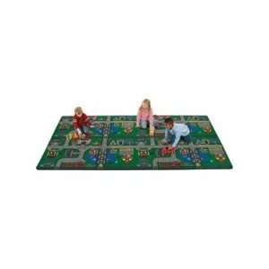   Carpets PTG1212 12 x 12ft Places to Go Educational Rug