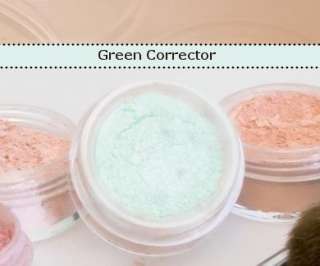 GREEN Mineral CORRECTOR Rosacea Acne COVER UP Concealer  