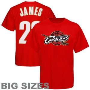  Big Man Cleveland Cavaliers Lebron James Big & Tall T 