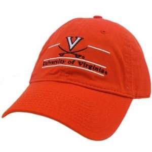  HAT CAP VIRGINIA CAVALIERS WAHOOS ORANGE WHITE NCAA 