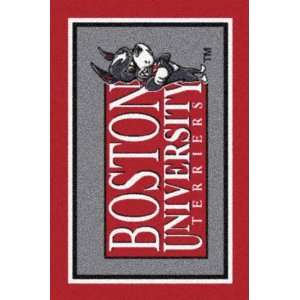 Boston University Terriers NCAA Spirit Area Rug by Milliken 54x78