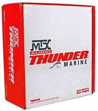 MTX Thunder TM601D 600 Watt Mono Marine Weather Resistant Boat 