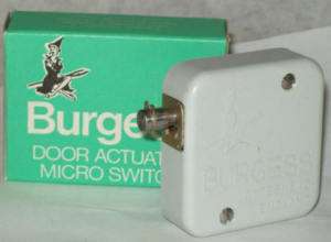 Burgess Door Actuated Micro Switch DS3 w/ VLR1 Actuator  