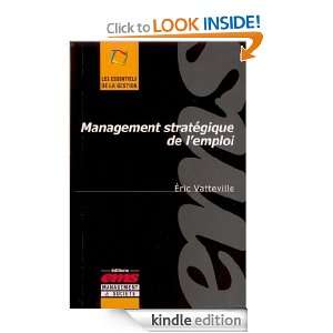 Management stratégique de lemploi (Les Essentiels de la gestion 