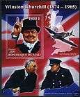 Winston Churchill and Franklin Roosevelt on stamps 3409  