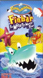 VHS RUBBADUBBERS FINBAR THE MIGHTY MOVIE STAR  