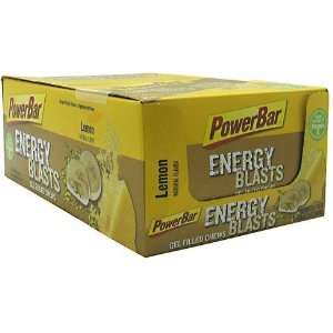  Powerbar Energy Gel Blast, Lemon, 12 60.3 g (2.12 oz 