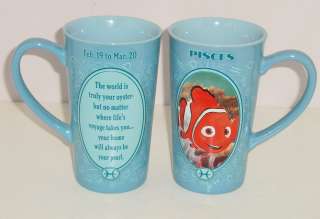  Finding Nemo Fish Pisces Feb 19 to Mar 20 Blue Tall 