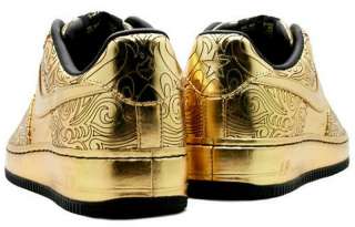 NIKE AIR FORCE 1 LOW CLOSING CEREMONY Beijing Olympics Gold Black new 