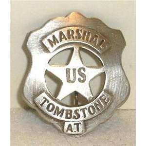 US Marshal Tombstone Arizona Obsolete West Police Badge