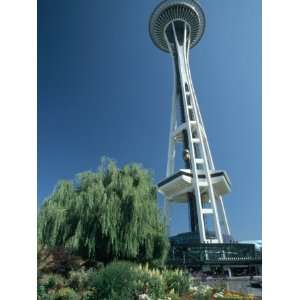 Space Needle at Seattle Center, Washington, USA Premium Photographic 