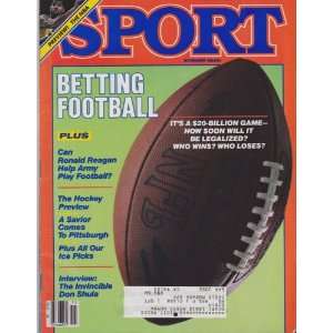   Sport Magazine) (November 1984) (Betting Football)