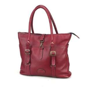  Claire Chase 798E Ladies Computer Handbag Color Red 