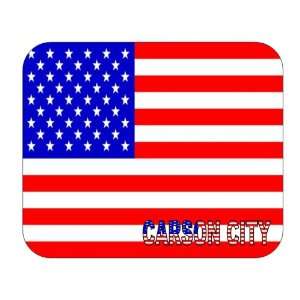  US Flag   Carson City, Nevada (NV) Mouse Pad Everything 