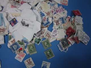 LOT U.S. Stamp Collection UNPICKED UNSORTED UNCOUNTED & FIRST DAY 