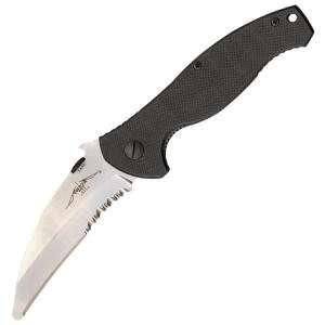  Emerson Knives Emerson Safety SARK Satin Combo G10 Hand 