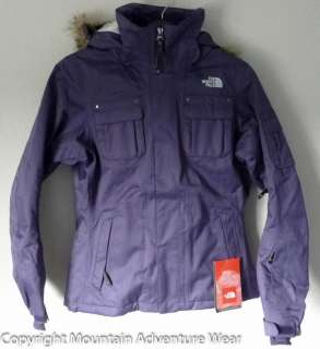 BNWT The North Face Womens BAKER DELUX Insulated Ski Jacket inc. Fur 