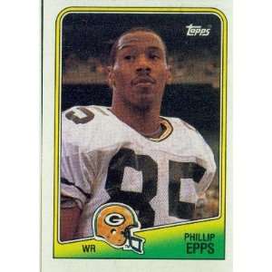  1988 Topps #317 Phillip Epps   Green Bay Packers (Football 