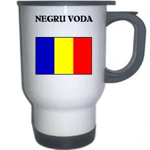  Romania   NEGRU VODA White Stainless Steel Mug 