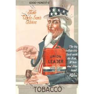   Sams Advice   Union Leader Tobacco   18.75 x 27.5