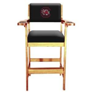 South Carolina Gamecocks   College Single Spectator Chair, Oak/Honey 