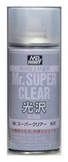 Mr. Hobby Mr. Super Clear Gloss Spray 170ml B513 Model  