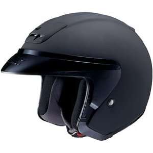  HJC AC 3 Open Face Motorcycle Helmet Matte Black Large 