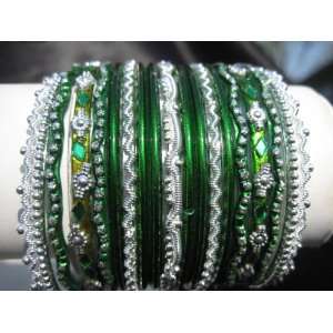 Indian Bangles for Kids Chandni Green