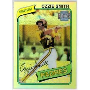 Ozzie Smith San Diego Padres 2001 Topps Archives Reserve #76 Baseball 