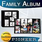 Pioneer Collage Frame Family Sewn Leatherette 300 Pocket Photo Album 