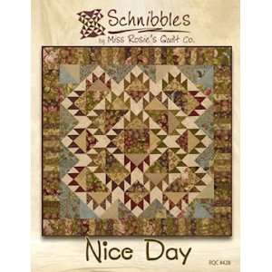  Quilting Nice Day Pattern Schnibbles by Miss Rosies Arts 