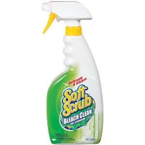  Soft Scrub Bleach Clean Gel Cleanser, Trigger, 23 Oz (Pack 