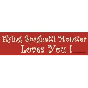  Flying Spaghetti Monster Loves You Fridge Magnet 