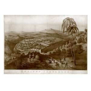Ancient Jerusalem, before Destruction by Titus, Painting by James 