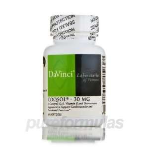  DaVinci Labs CoQsol® 30 mg 60 gel Capsules Health 
