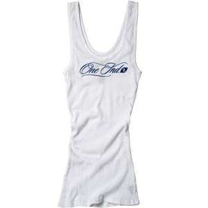 One Industries Womens Classic Tank   Large/White 