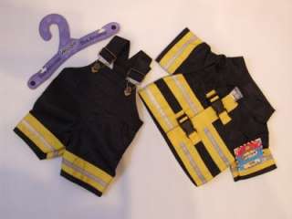 Fire fighter uniform 2 piece set, fits 15 build a bear  