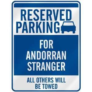   PARKING FOR ANDORRAN STRANGER  PARKING SIGN ANDORRA