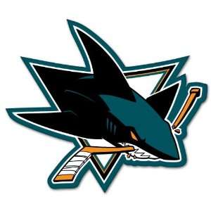  San Jose Sharks NHL Hockey sticker 5 x 4 Everything 