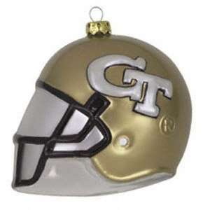  NCAA Glass Football Helmet Ornament (3 inches)